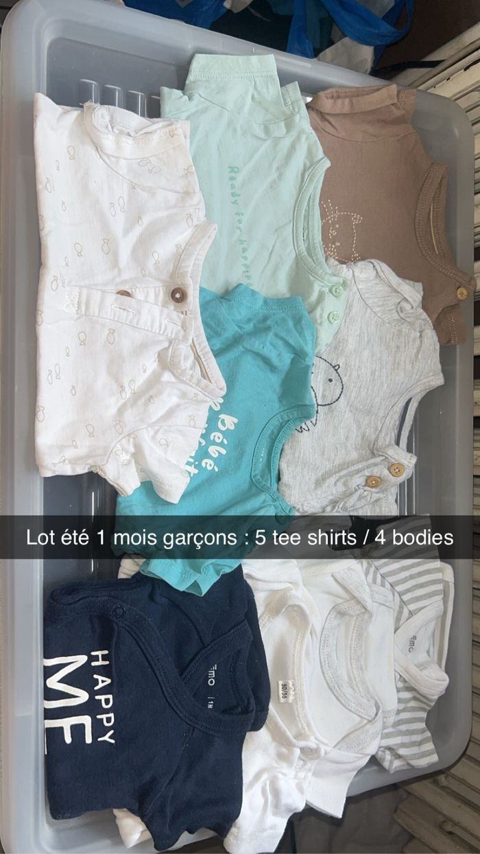 Lot garçons 1 mois - photo numéro 2