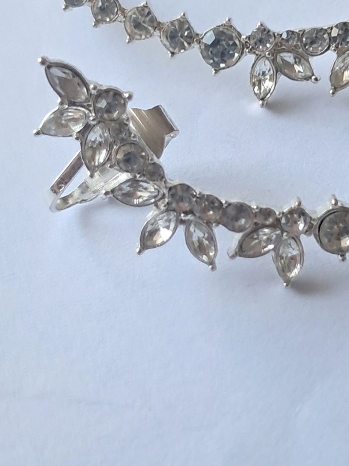 Boucles d oreilles grimpantes fantaisie - photo numéro 2