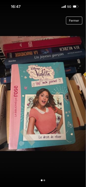 Livre violetta