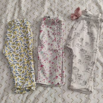 Lot 3 pantalons fille 