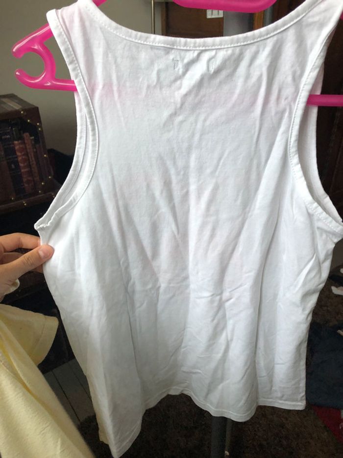 Ensemble debardeur blanc et tee shirt jaune ikks - photo numéro 3