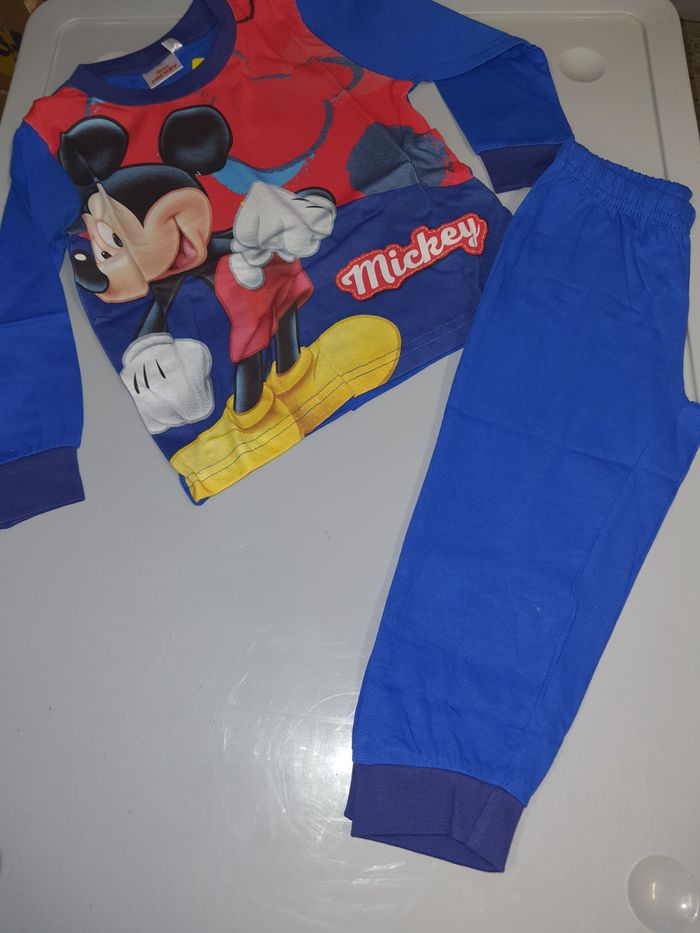Pyjama Mickey bleu 5 ans