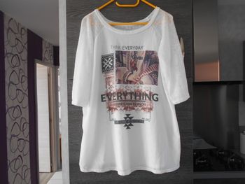 Tee-shirt, taille: XL (correspond à du 42)