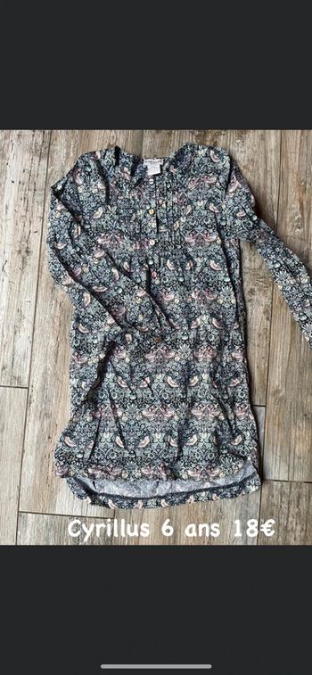 Robe Cyrillus 6 ans en Liberty