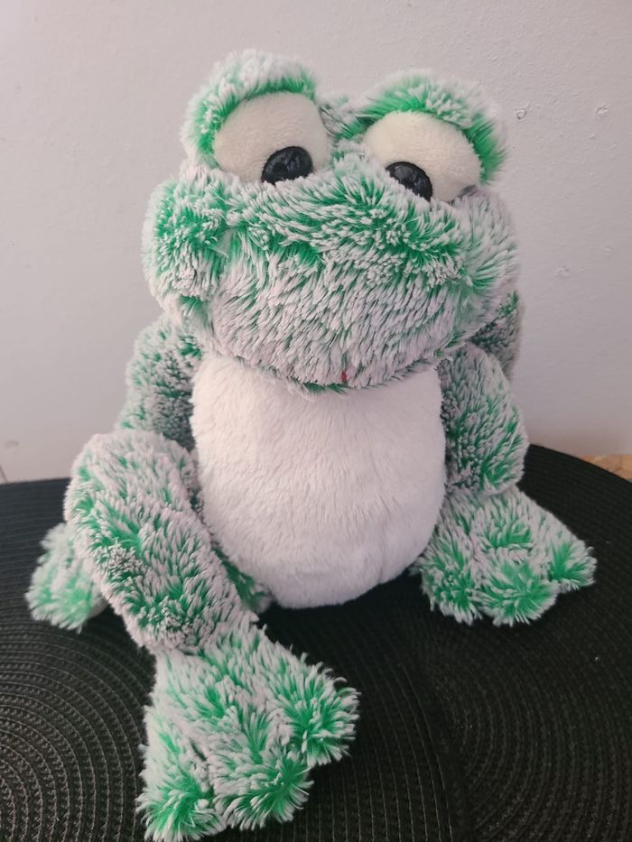 Peluche grenouille verte Dani - photo numéro 5