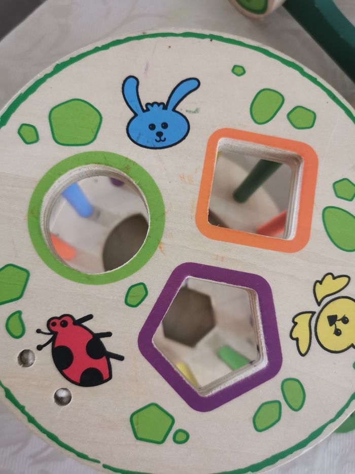 Jouet en bois à tirer - photo numéro 4