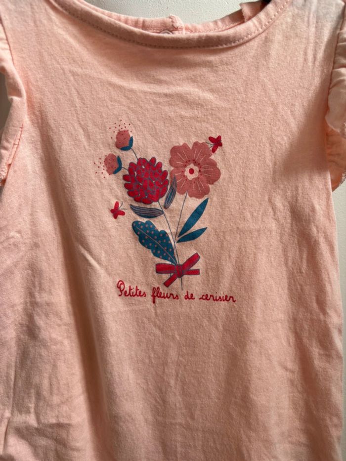 Combinaison été rose 3 mois - photo numéro 3