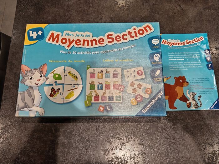 Jeux éducatif moyenne section