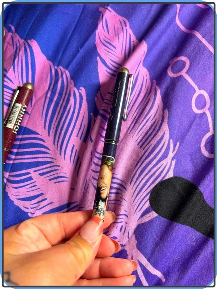 Lot 4 stylos de collection johnny Hallyday - photo numéro 5