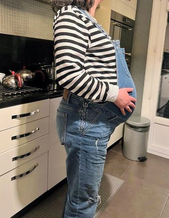 Salopette maternité 