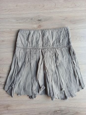 Jupe taupe Mila blue 5 ans ajustable