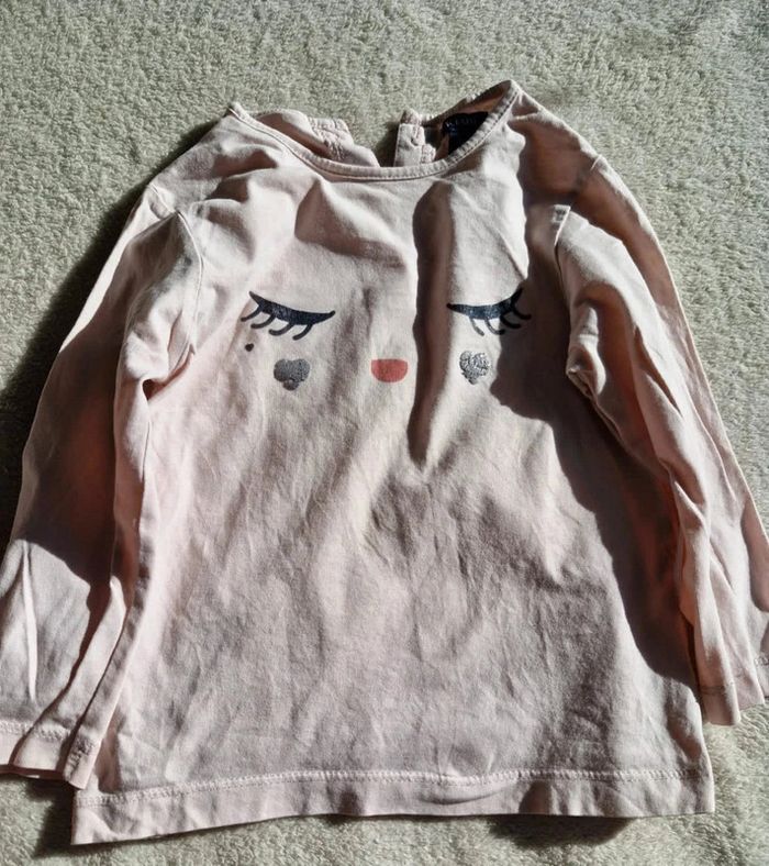 Lot de 3 tee-shirt short manches longues. Petit prix - photo numéro 5