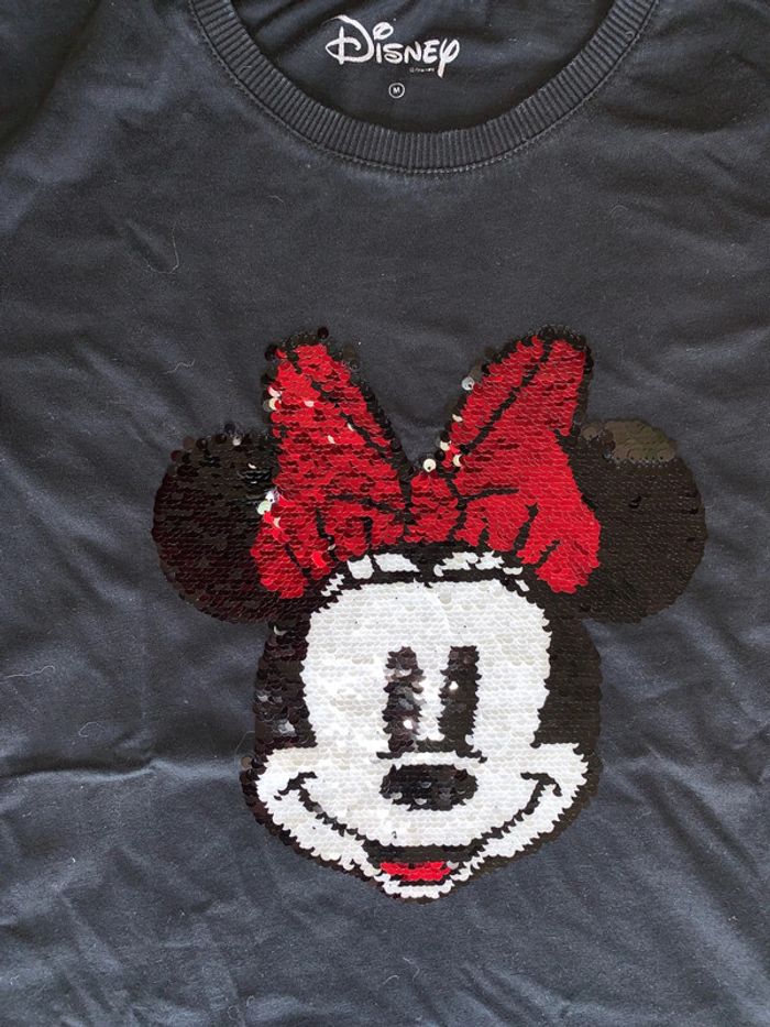 Magnifique t-shirt femme paillettes Disney - photo numéro 2