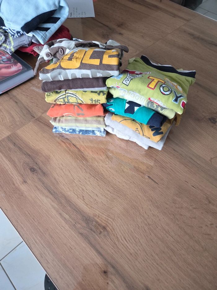 Lot de 12 tee-shirt manches longues