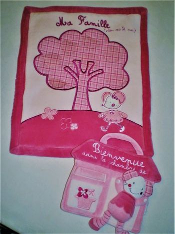 Ensemble décoration chambre fille - cadeau