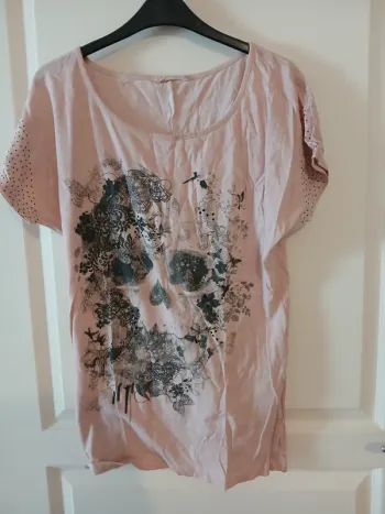 Tee shirt tête de mort mim