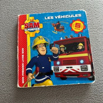 Livre les véhicules Sam le pompier
