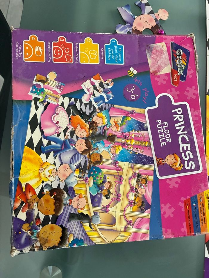 Puzzle princesse 3/6 ans - photo numéro 3
