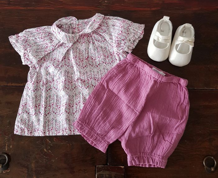 Ensemble été bébé fille 6 mois - photo numéro 2