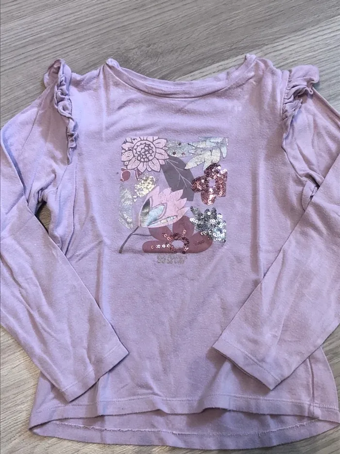 Tee shirt à sequins