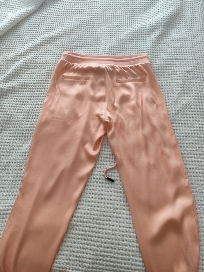 Ensemble sweat et pantalon the kooples taille 1.rose satiné et dentelle toutes saisons - photo numéro 7