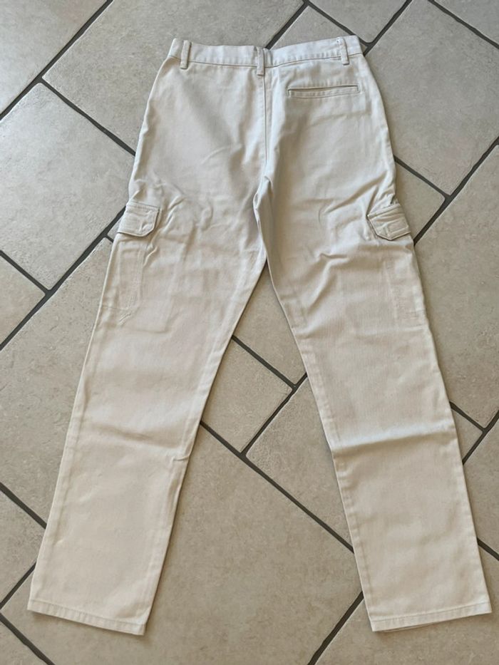 Pantalon beige à poches - photo numéro 4