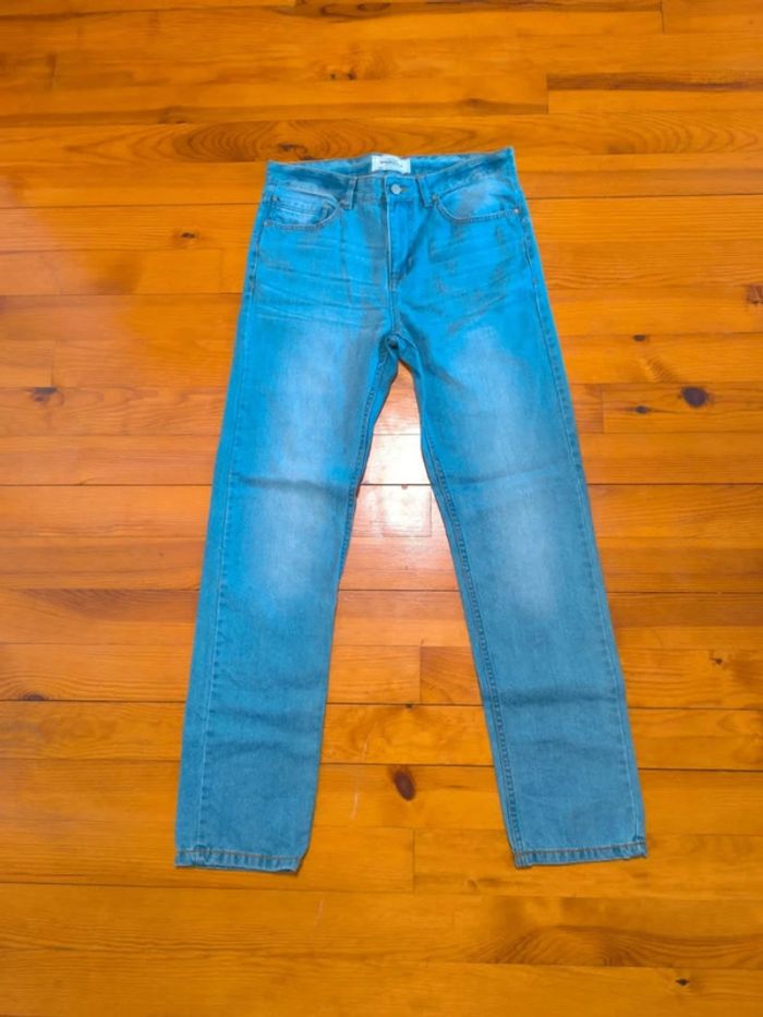 Jeans Regular Springfield - Taille 40 W 30 - Bleu clair - photo numéro 2