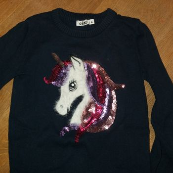 Robe licorne 4ans