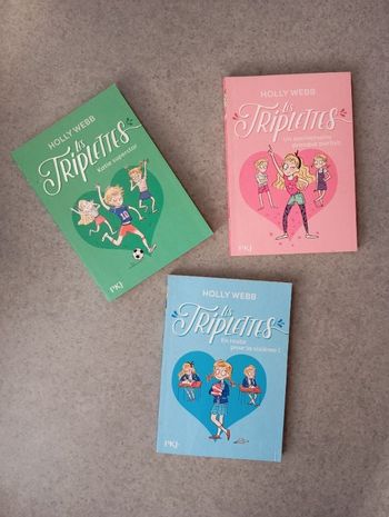 Lot 3 livres les triplettes