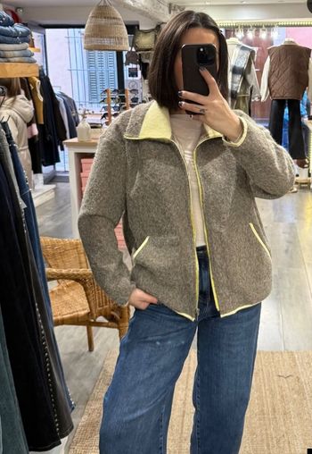 Veste élégante inspiration zara tu 36/42 divers coloris 