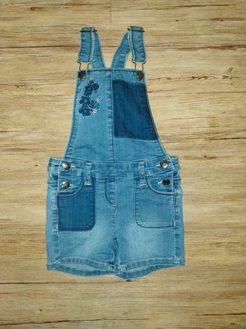 Salopette short 4 ans
