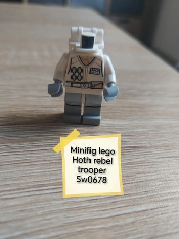 Lego minifig Hoth rebel trooper sw0678