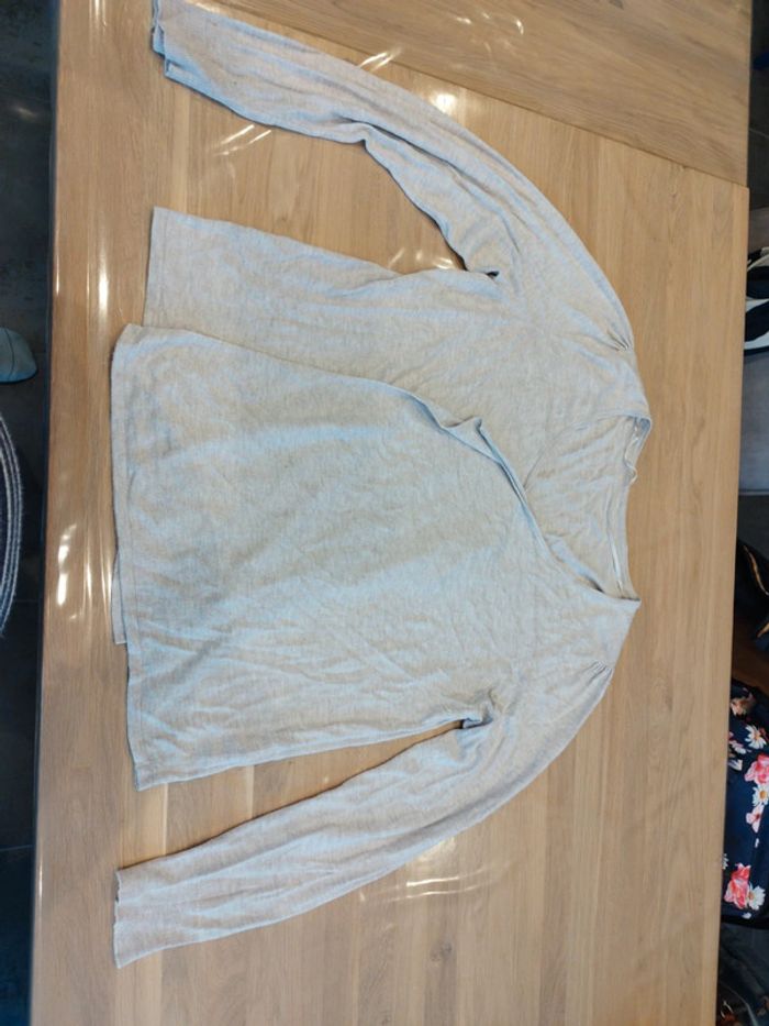 Gilet manches longues