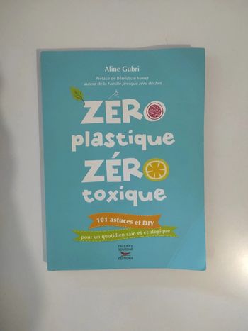 Livre Zéro Plastique Zéro Toxique