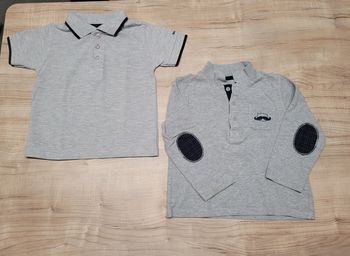 Lot de 2 polos 2 ans