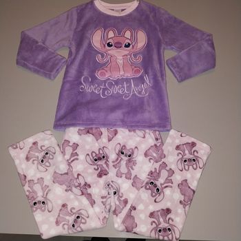 Pyjama polaire stitch 3/4 ans