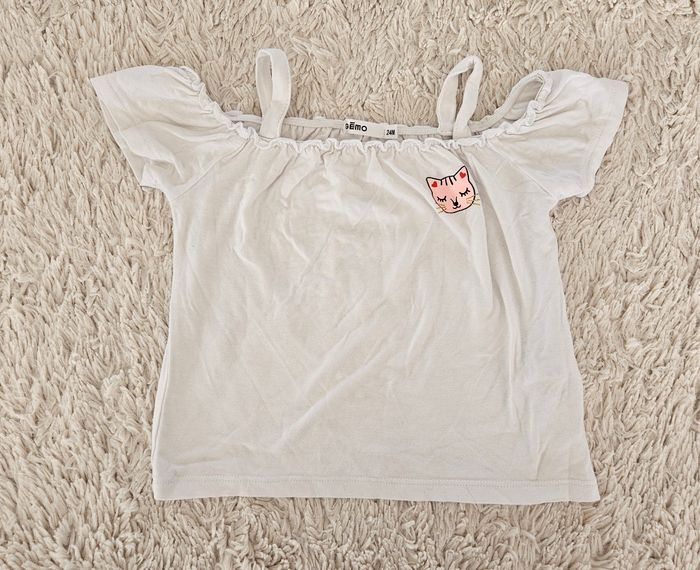 T-shirt épaule apparente 2 ans