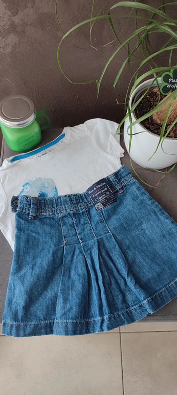 Ensemble tee-shirt jupe 3 ans - photo numéro 4