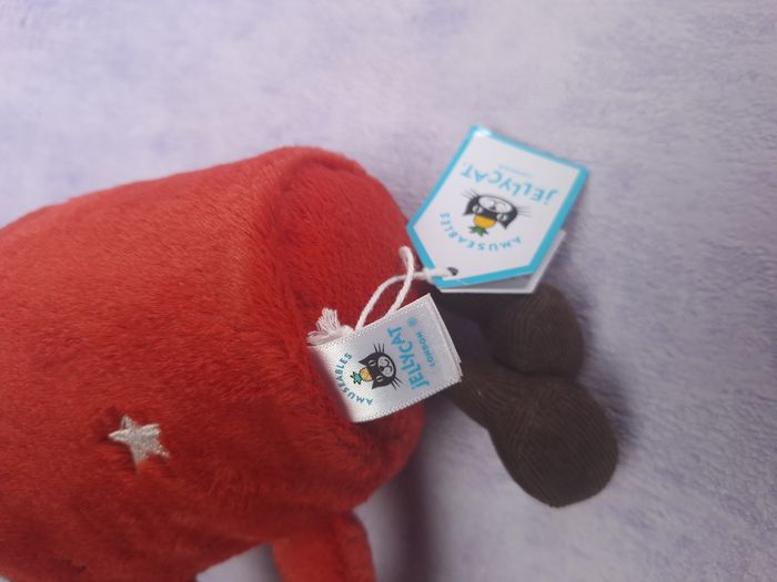 Peluche Jellycat chocolat chaud winter Amuseables Hot Chocolate A4HOTC retired - photo numéro 5