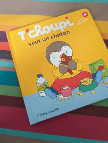 Livre T'choupi