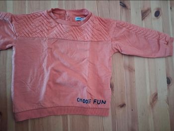 Sweat orange 3 ans
