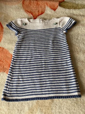 Robe marinière 18 mois