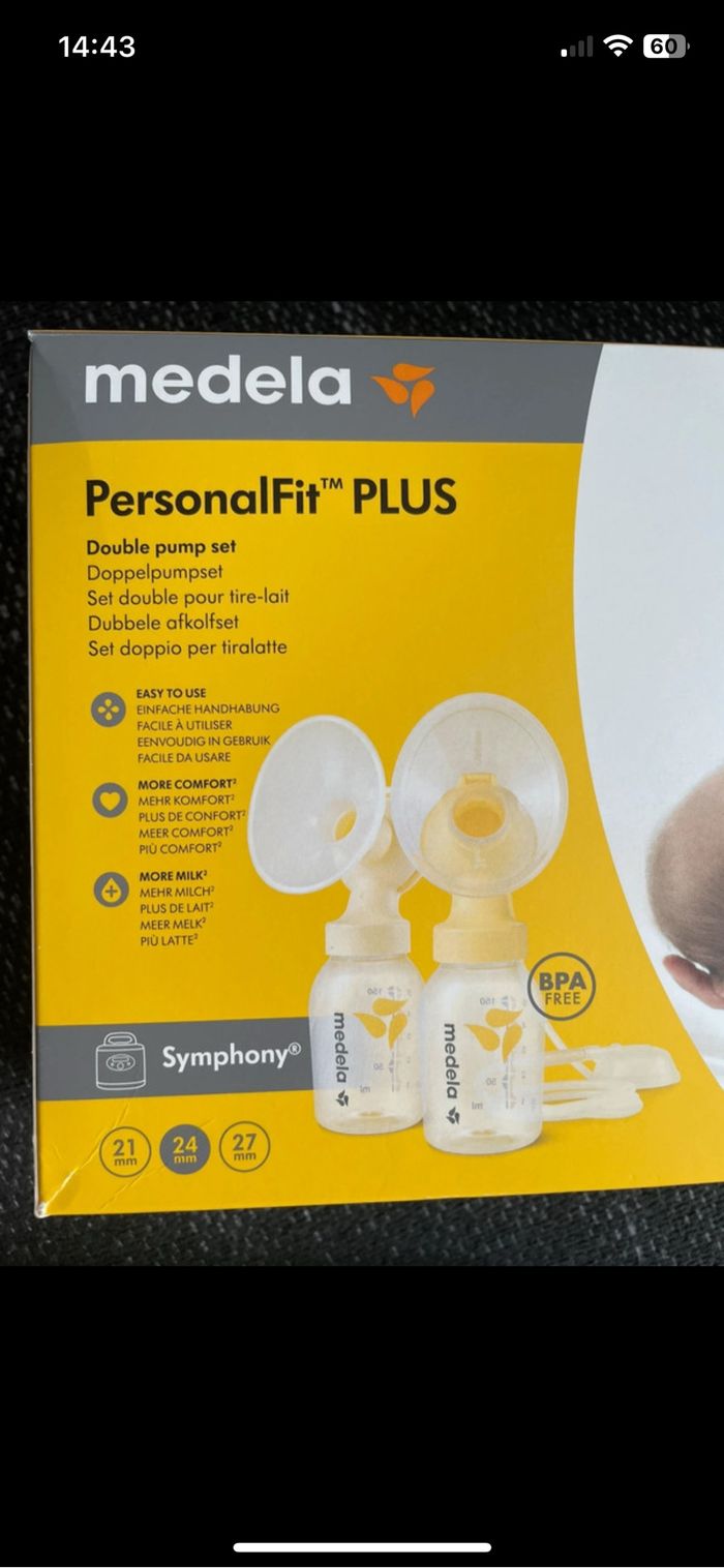 Set double medela tire lait