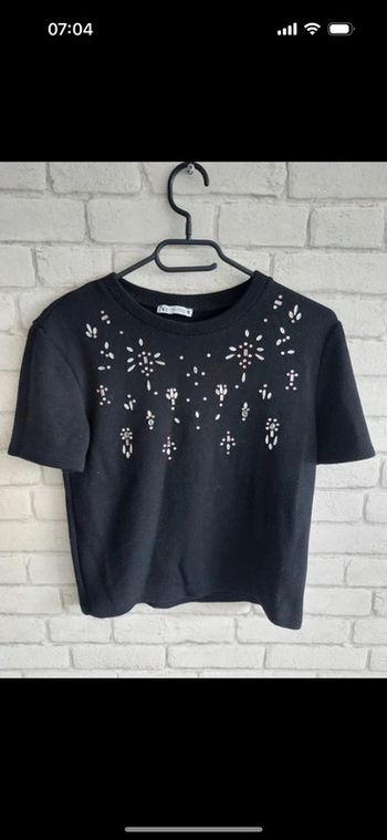 Pull manches courtes Zara taille M