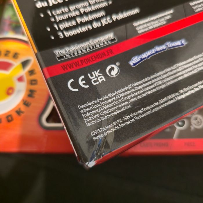 Pokemon Lot de 2 Coffrets Tripacks Collection Journée Pokémon 2026 30 ans (2 ME2/ 1 ME1) (Plusieurs Chocs) - photo numéro 7