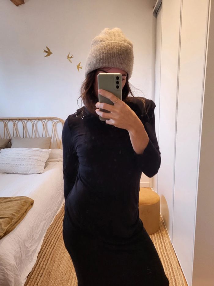 Robe longue noire - photo numéro 3