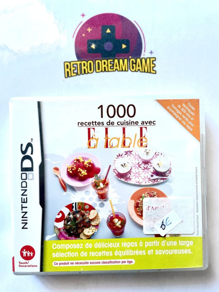 Jeux 1000 recettes sur DS
