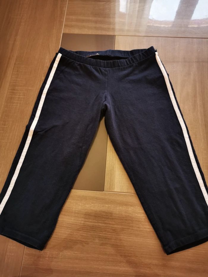 Legging 3/4 Coton marine S