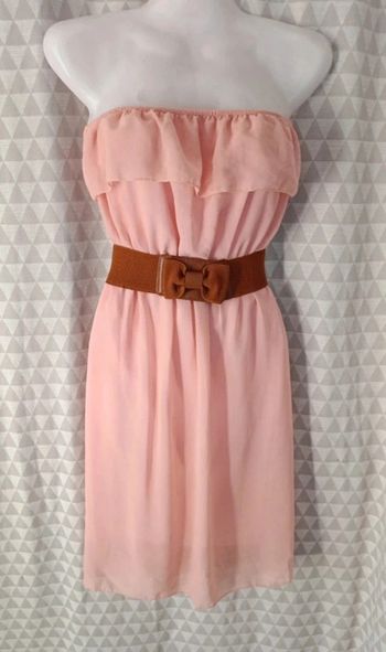 Robe sans bretelle taille unique