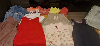 Lot de 12 pieces filles 18 mois